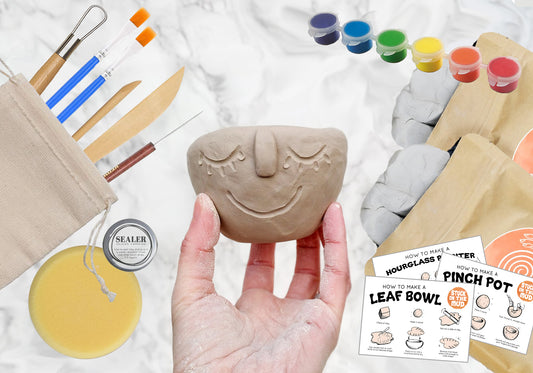 Clay Pottery Kit for 2 - Date Night Box