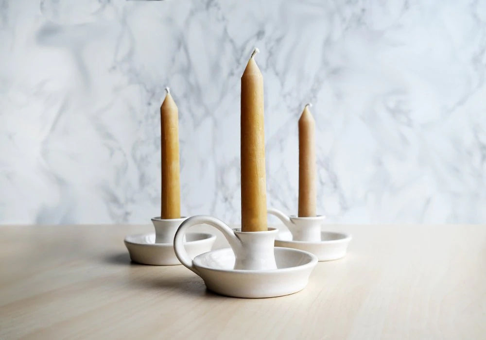 Homesteader Beeswax Candles