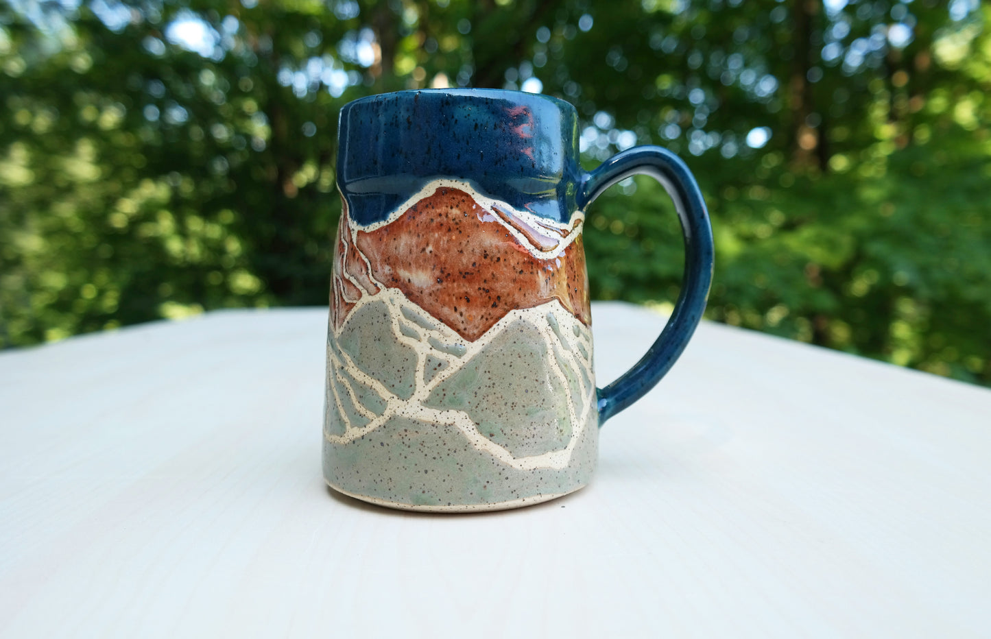 Mountain River Ceramic Mug