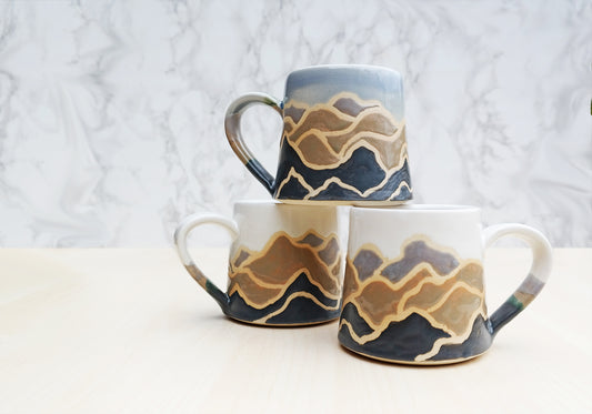 Blue Sky Mountain Pottery Mug